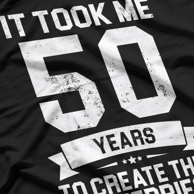 Vintage 1975: Aged to Perfection Funny 50th Birthday T-Shirt