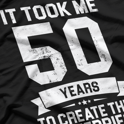Vintage 1975: Aged to Perfection Funny 50th Birthday T-Shirt