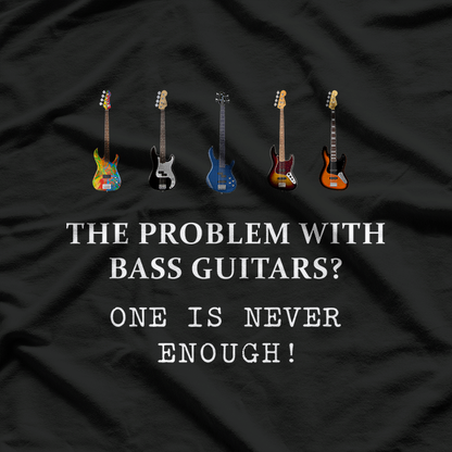 Funny Bass Guitar Player T-Shirt