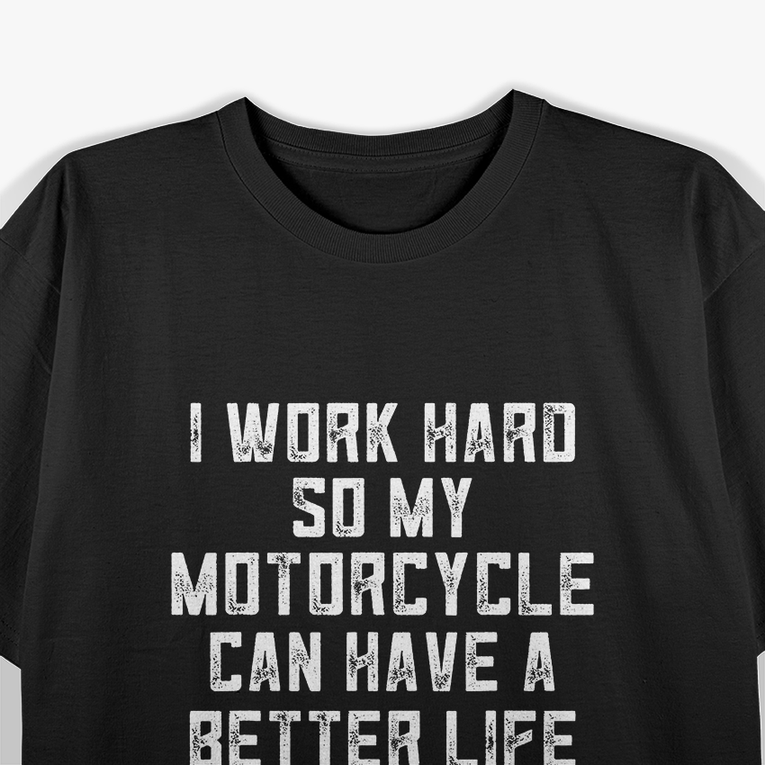 Funny Motorcycle Stuff - Men’s Collector and Rider Lover T-Shirt