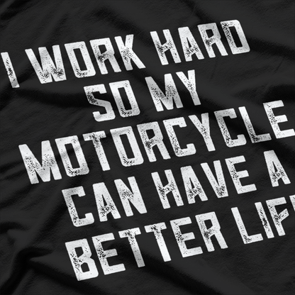 Funny Motorcycle Stuff - Men’s Collector and Rider Lover T-Shirt