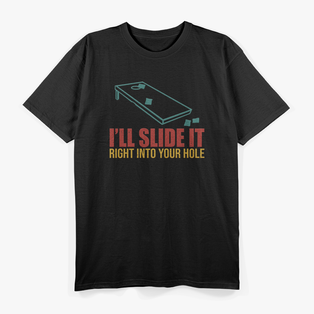 I'll Slide it Right In Funny Game Player Champion T-Shirt