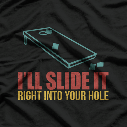 I'll Slide it Right In Funny Game Player Champion T-Shirt