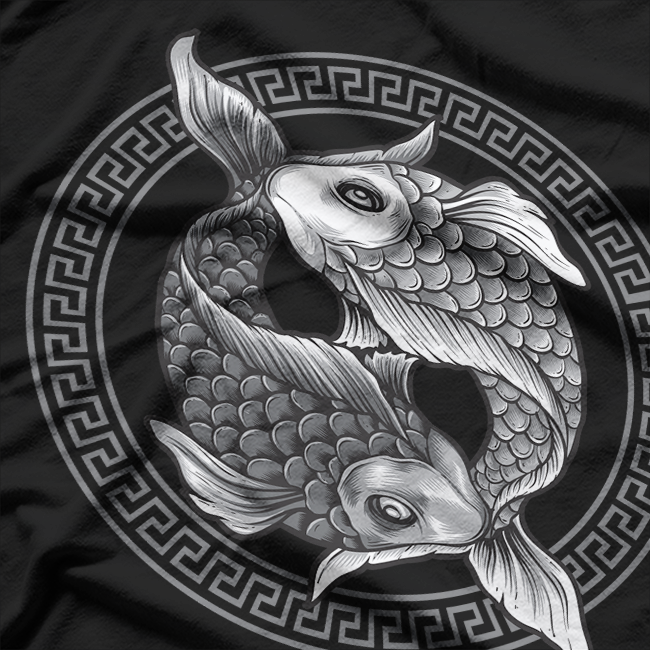 Koi Fish Japanese - Symbol of Strength and Serenity T-Shirt