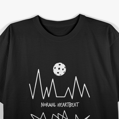 Normal Heart vs. Frequency – Pickleball Sports Battle T-Shirt