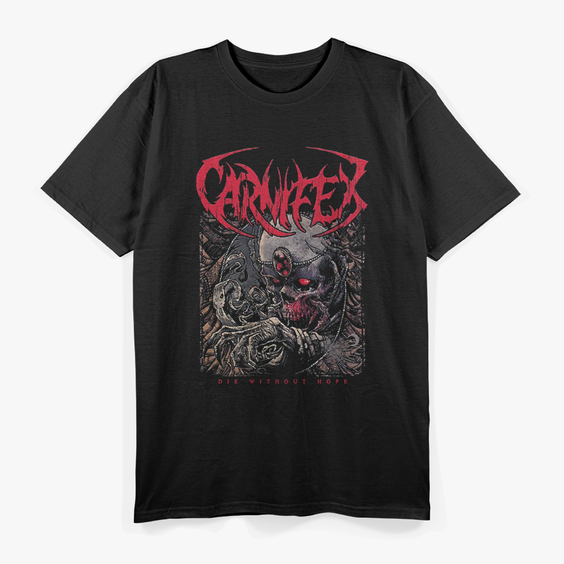 Die Without Hope Deathcore Heavy Music Inspired Carnifex T-Shirt