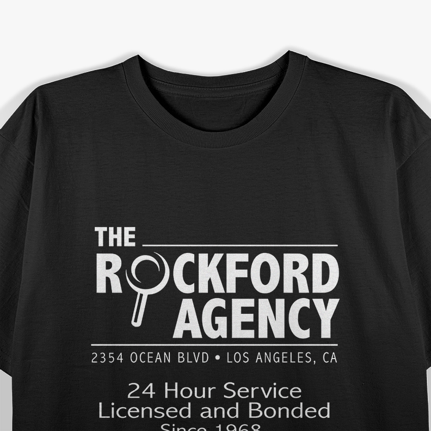 Rockford Files - The Rockford Agency Classic TV Tribute T-Shirt