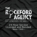 Rockford Files - The Rockford Agency Classic TV Tribute T-Shirt