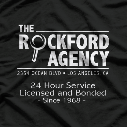 Rockford Files - The Rockford Agency Classic TV Tribute T-Shirt