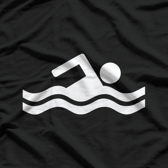 Swimming Symbol Classic T-Shirt