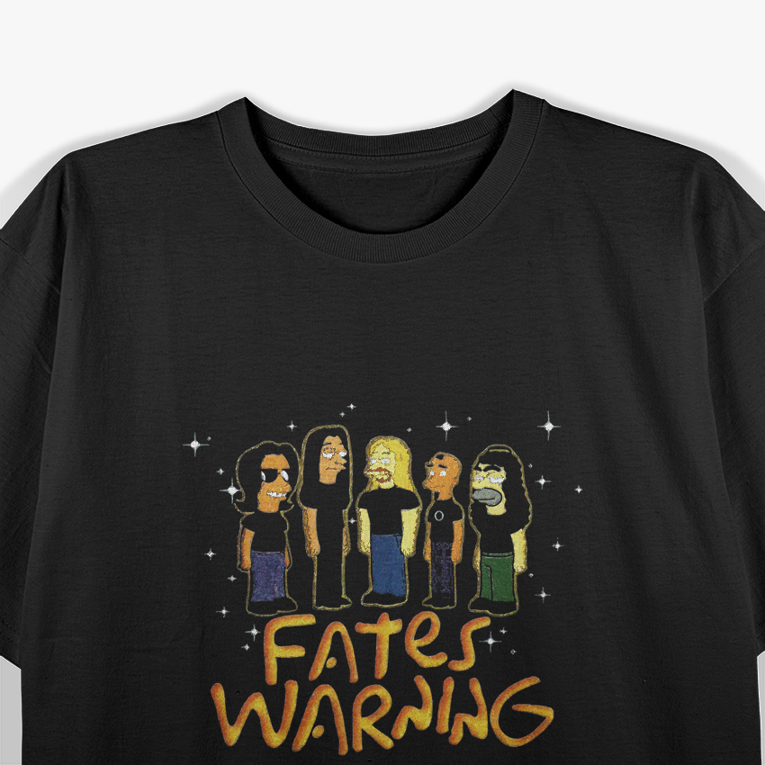 Progressive Metal American Fates Warning Music Fan T-Shirt