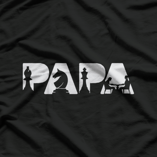 Chess Papa: The King of the Board T-Shirt