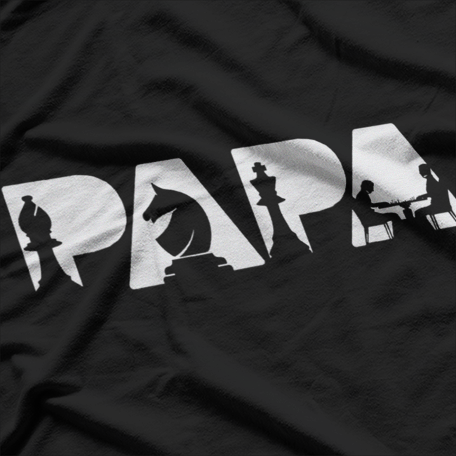 Chess Papa: The King of the Board T-Shirt