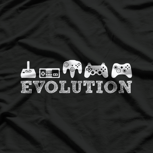 Evolution Gaming, Gamer Nerd Geek T-Shirt