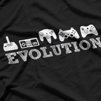 Evolution Gaming, Gamer Nerd Geek T-Shirt