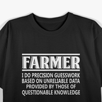 Farmer Definition Funny Farming T-Shirt