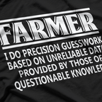 Farmer Definition Funny Farming T-Shirt