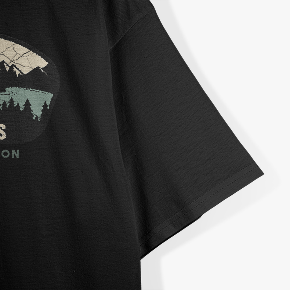 Forks Washington, Outdoors, WA NW Vacation T-Shirt