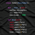 Funny Coding - Eat, Code, Sleep, Repeat T-Shirt