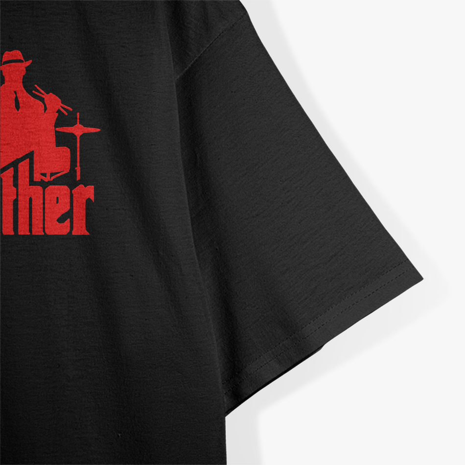 The Drumfather - A Legendary Drummer's T-Shirt