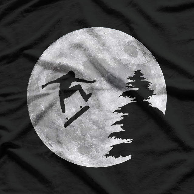 Moon Jump Skateboarding T-Shirt