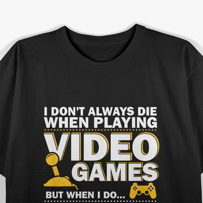 Playing Video Games Gamer T-Shirt