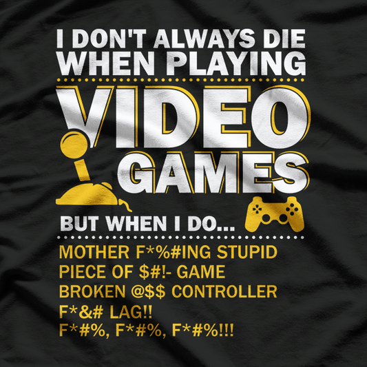 Playing Video Games Gamer T-Shirt