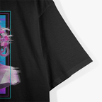 Vaporwave Medusa - Glitch Aesthetic Meets Japanese Otaku Style T-Shirt