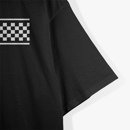 White Checker Pattern - Classic Checkerboard T-Shirt