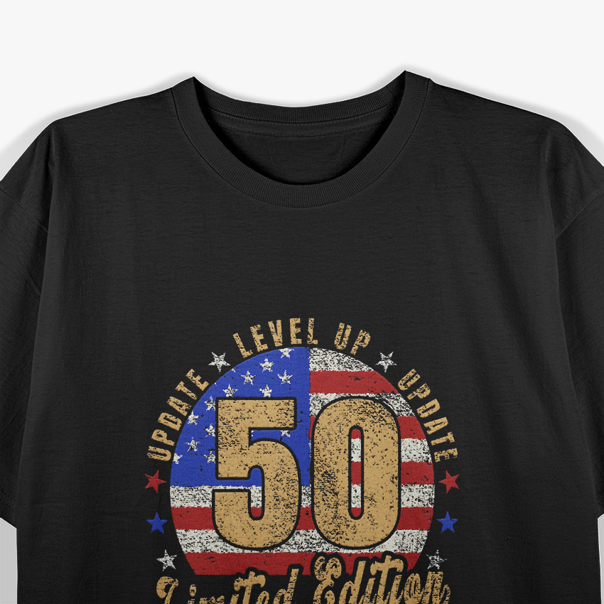 50th Birthday Limited Edition Vintage Retro USA T-Shirt