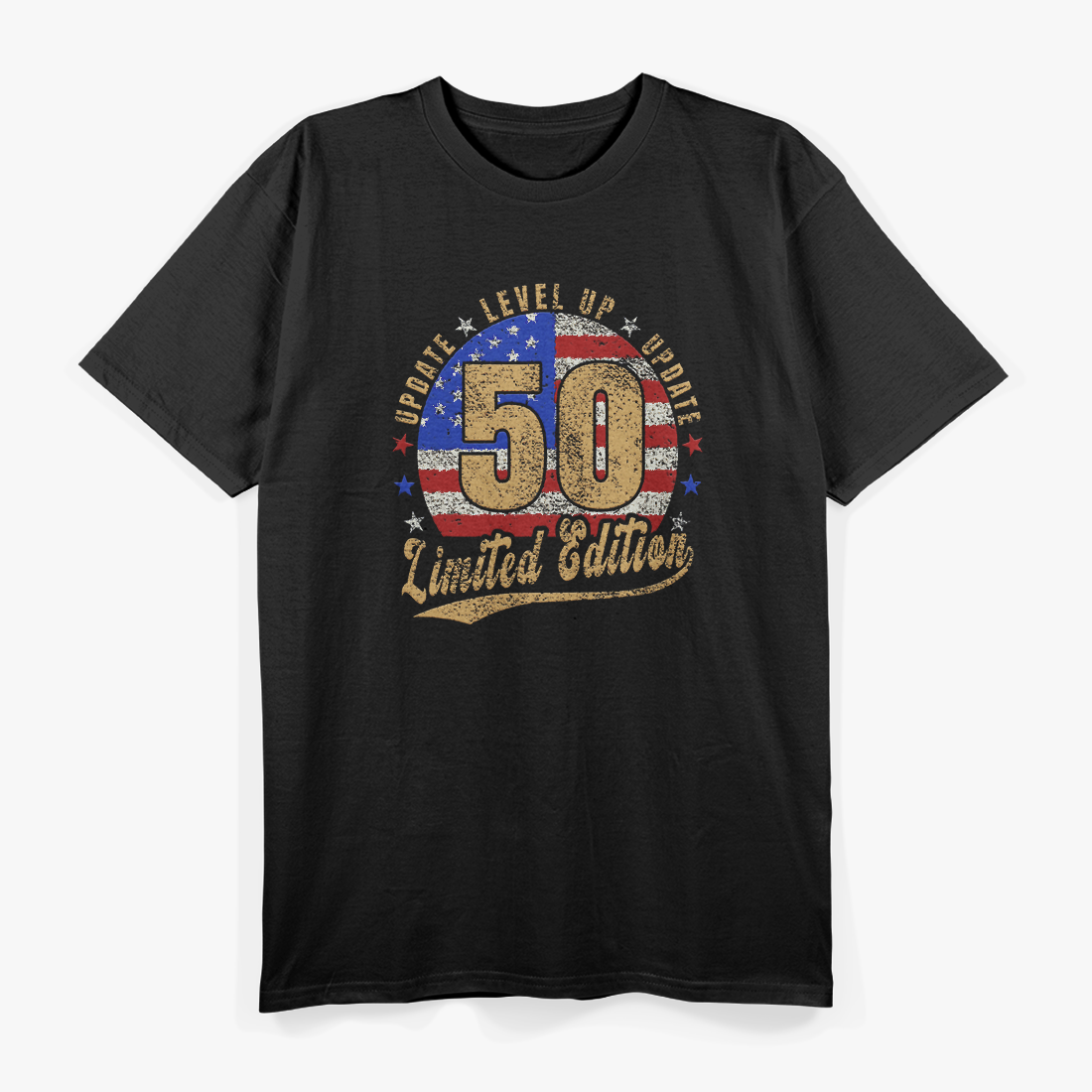 50th Birthday Limited Edition Vintage Retro USA T-Shirt