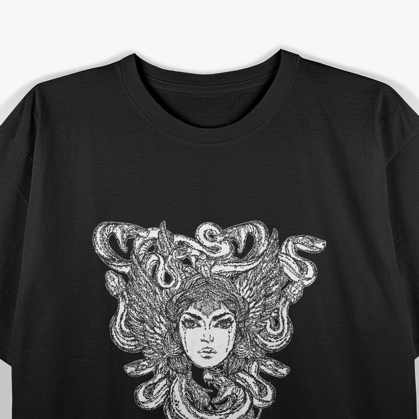Greek Mythology - Medusa Head T-Shirt