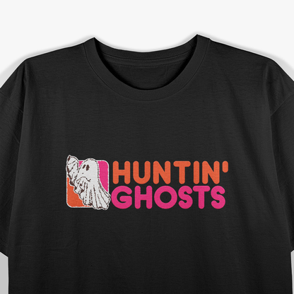 Hunting Ghosts Paranormal Investigator Ghost Hunter Spooky T-Shirt