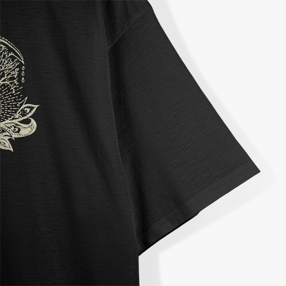 Mandala Lotus - Unalome Tree of Life Spiritual T-Shirt