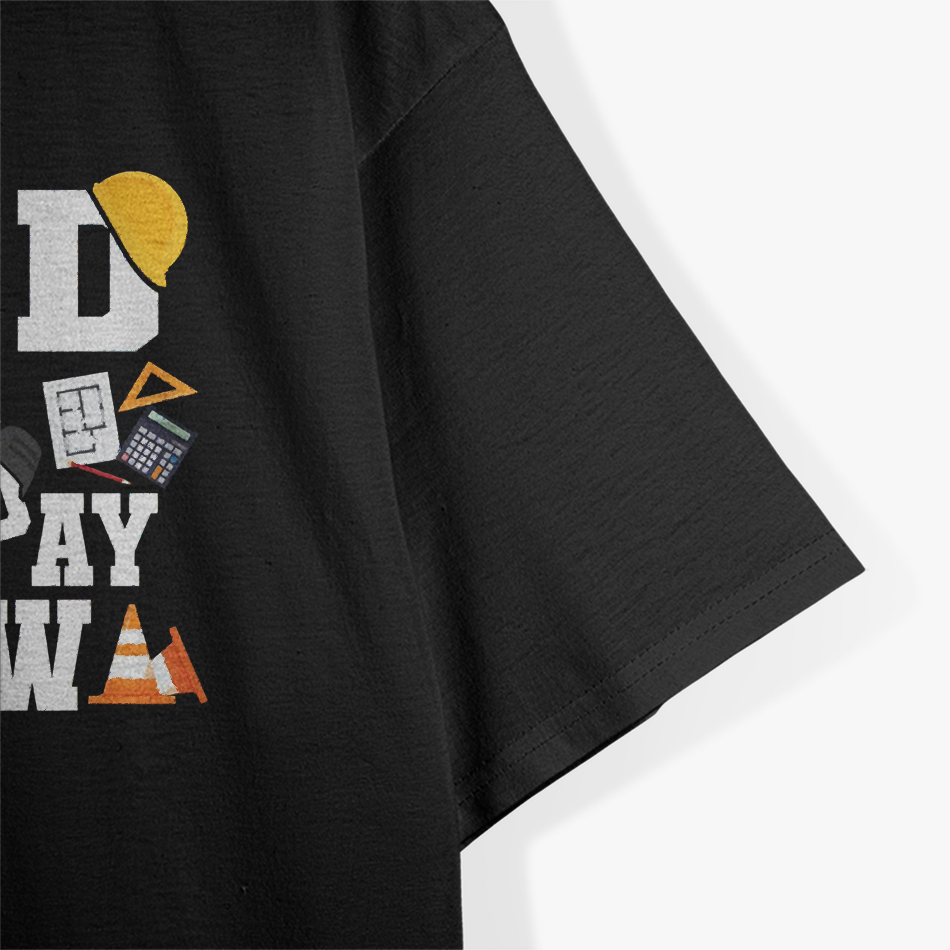 Dad Birthday Crew Shirt, Gift Construction Birthday Party T-Shirt