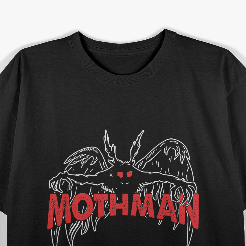 Mothman Fly - The Legend of the Mysterious Moth T-Shirt
