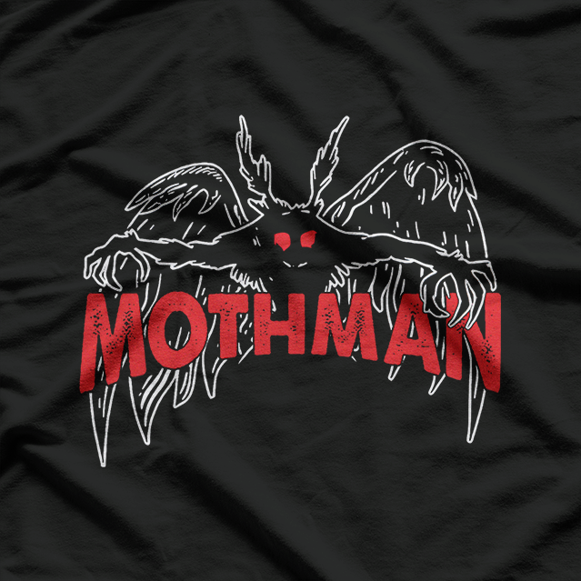 Mothman Fly - The Legend of the Mysterious Moth T-Shirt