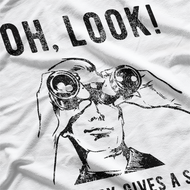 Oh Look, Nobody Cares Funny Sarcastic T-Shirt