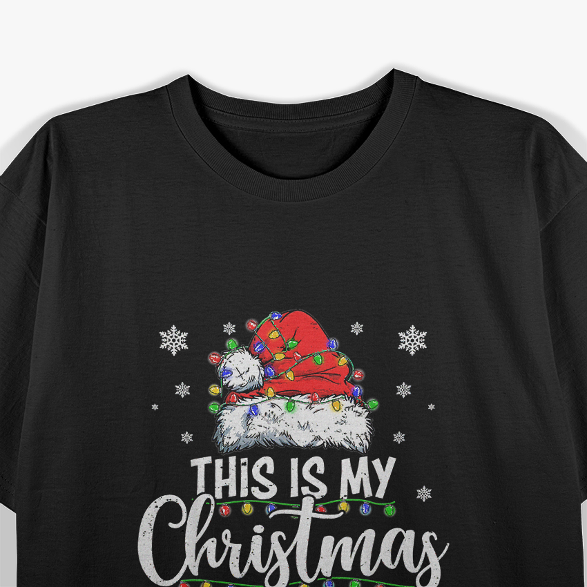 This Is My Christmas Pajama Funny Holiday T-Shirt