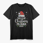 This Is My Christmas Pajama Funny Holiday T-Shirt