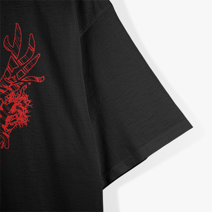 Wendigo - Evil Monster Spirit Skull T-Shirt