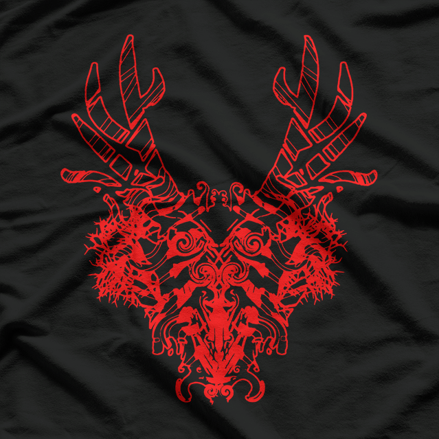 Wendigo - Evil Monster Spirit Skull T-Shirt