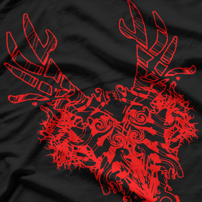 Wendigo - Evil Monster Spirit Skull T-Shirt