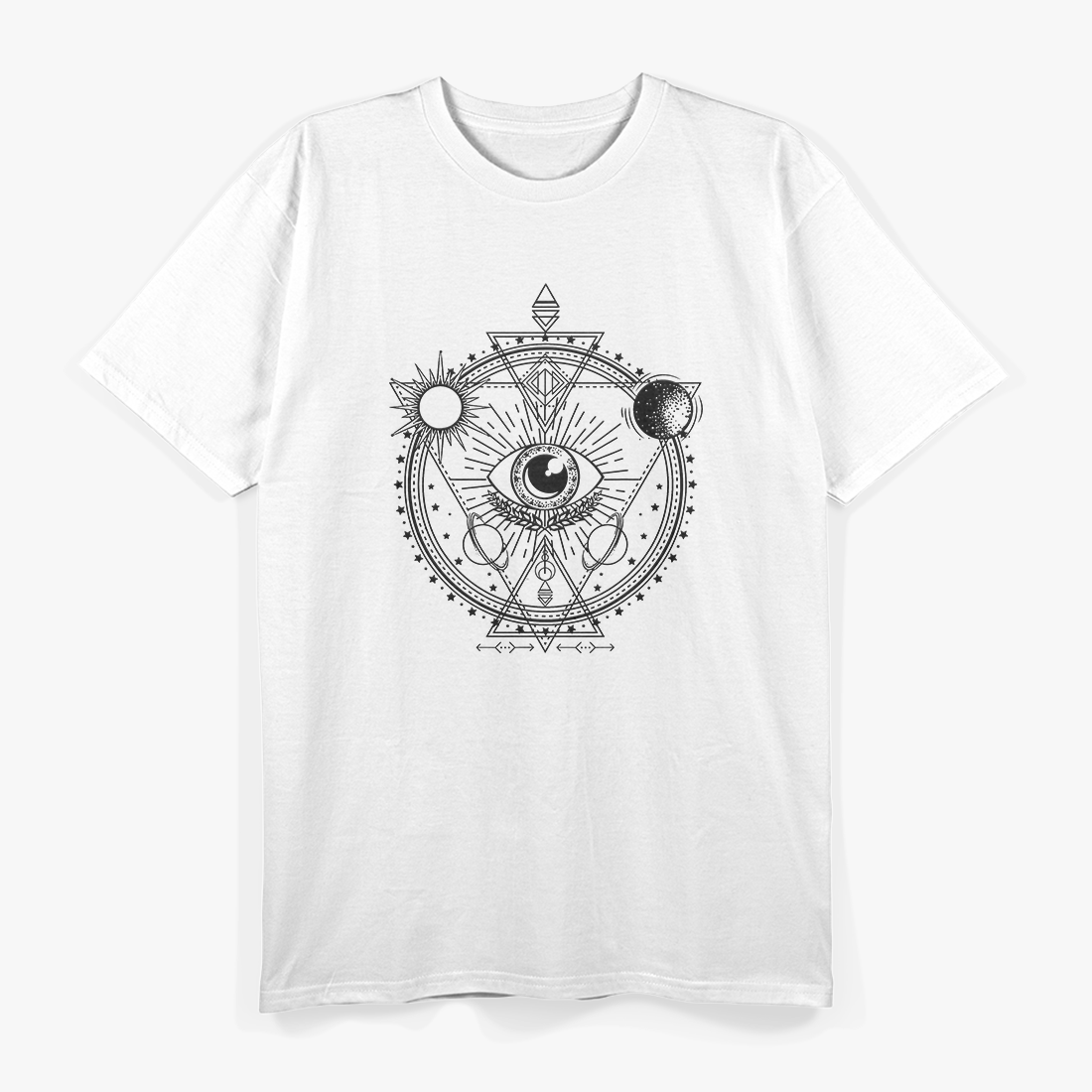 All Seeing Eye - Mystic Occult Dark Magic T-Shirt