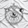 All Seeing Eye - Mystic Occult Dark Magic T-Shirt