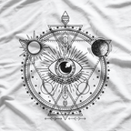 All Seeing Eye - Mystic Occult Dark Magic T-Shirt