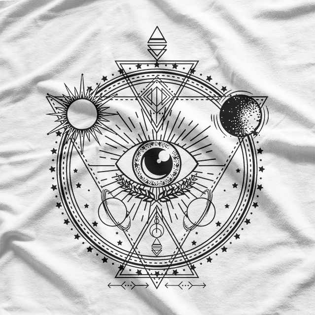 All Seeing Eye - Mystic Occult Dark Magic T-Shirt