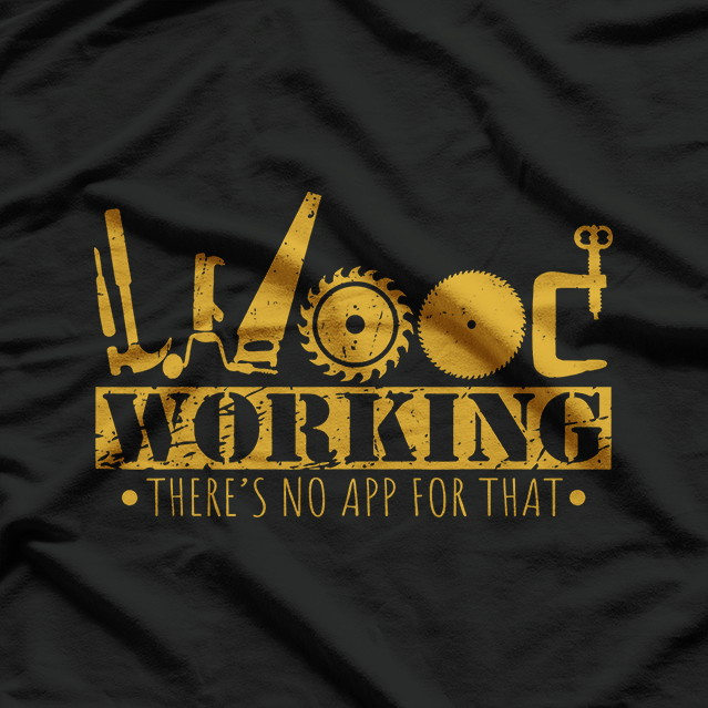 Contractor Gift Woodworking Tools Wood Worker T-Shirt
