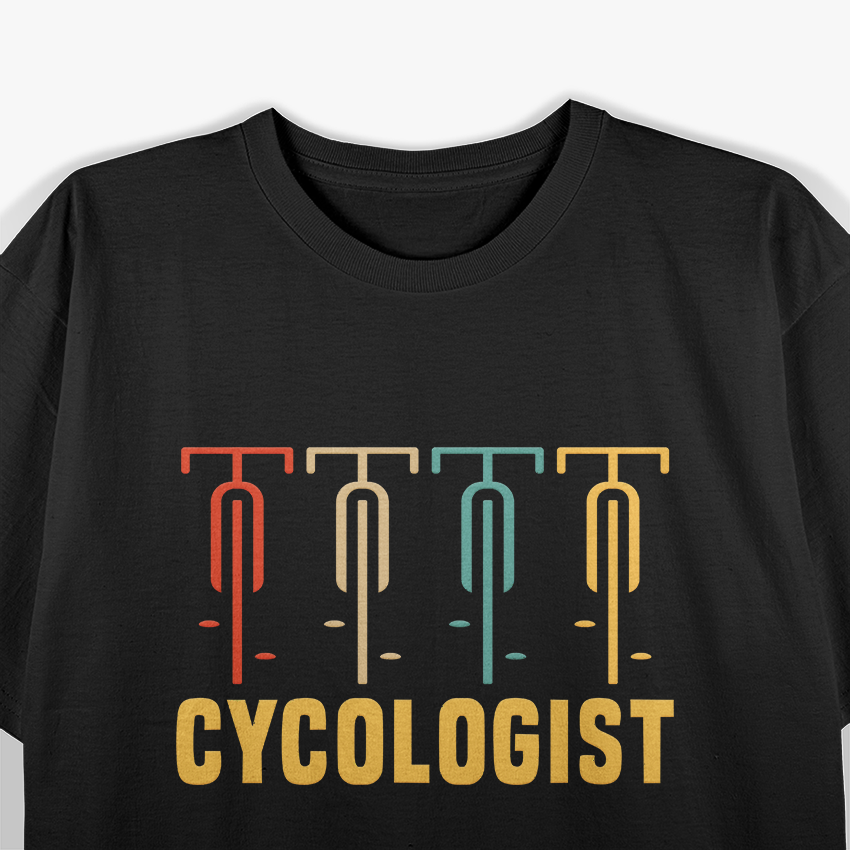 Cycologist Retro Bike Lover Funny Cycling Enthusiast T-Shirt