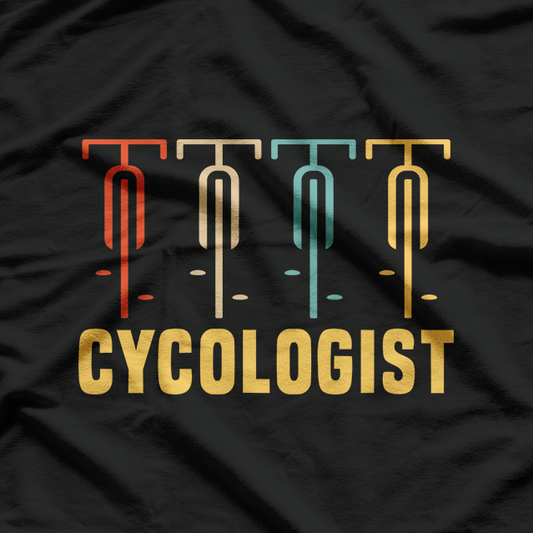 Cycologist Retro Bike Lover Funny Cycling Enthusiast T-Shirt